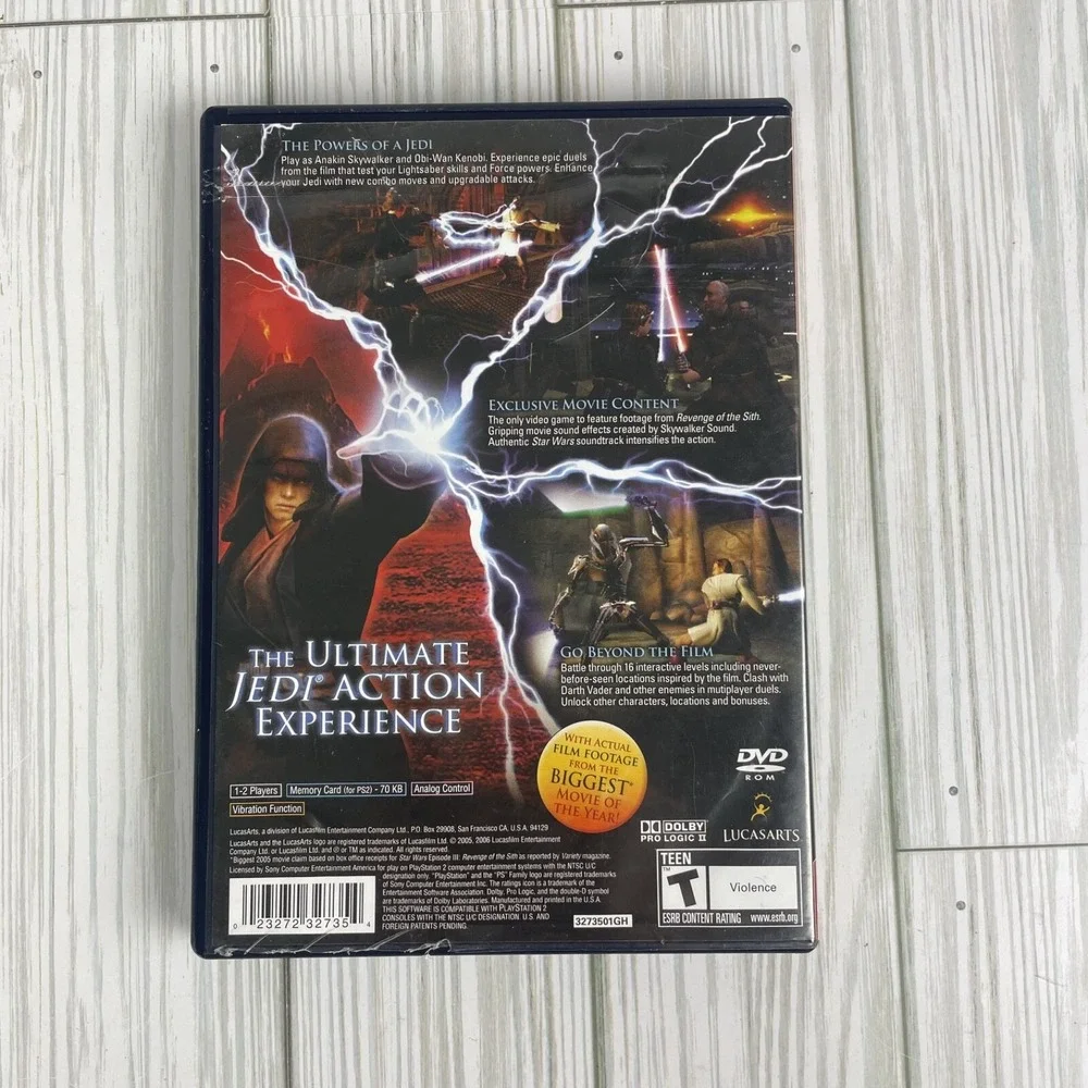 Star Wars Episode III‎ 3: Revenge of the Sith (Playstation 2) PS2